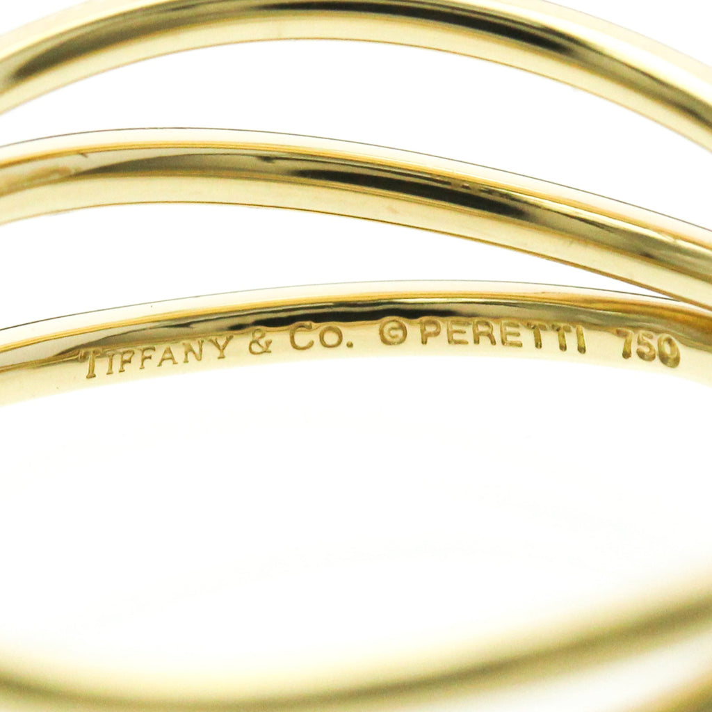Tiffany Wave 3-Row · 18K Yellow Gold