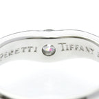 Tiffany Curved Band · Platinum · Diamond