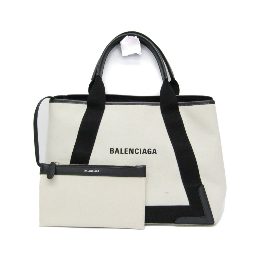 Balenciaga Navy Cabas M · Canvas