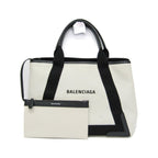 Balenciaga Navy Cabas M · Canvas