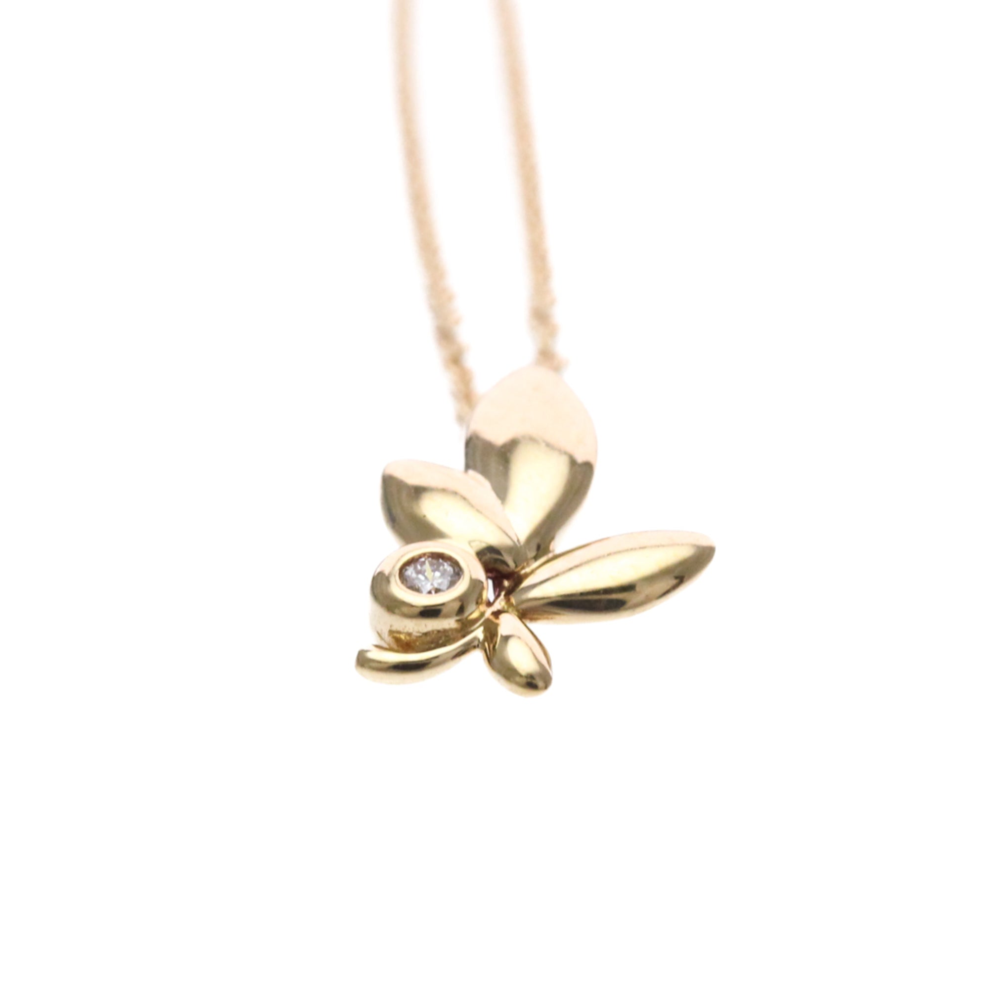 Tiffany Olive Leaf · Diamond · Rose Gold