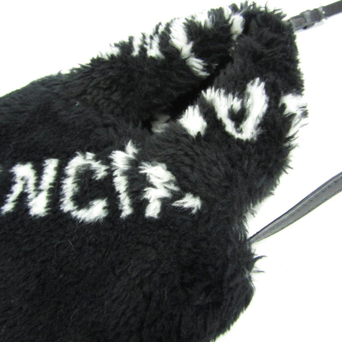 Balenciaga Everyday Phone Holder · Faux Fur
