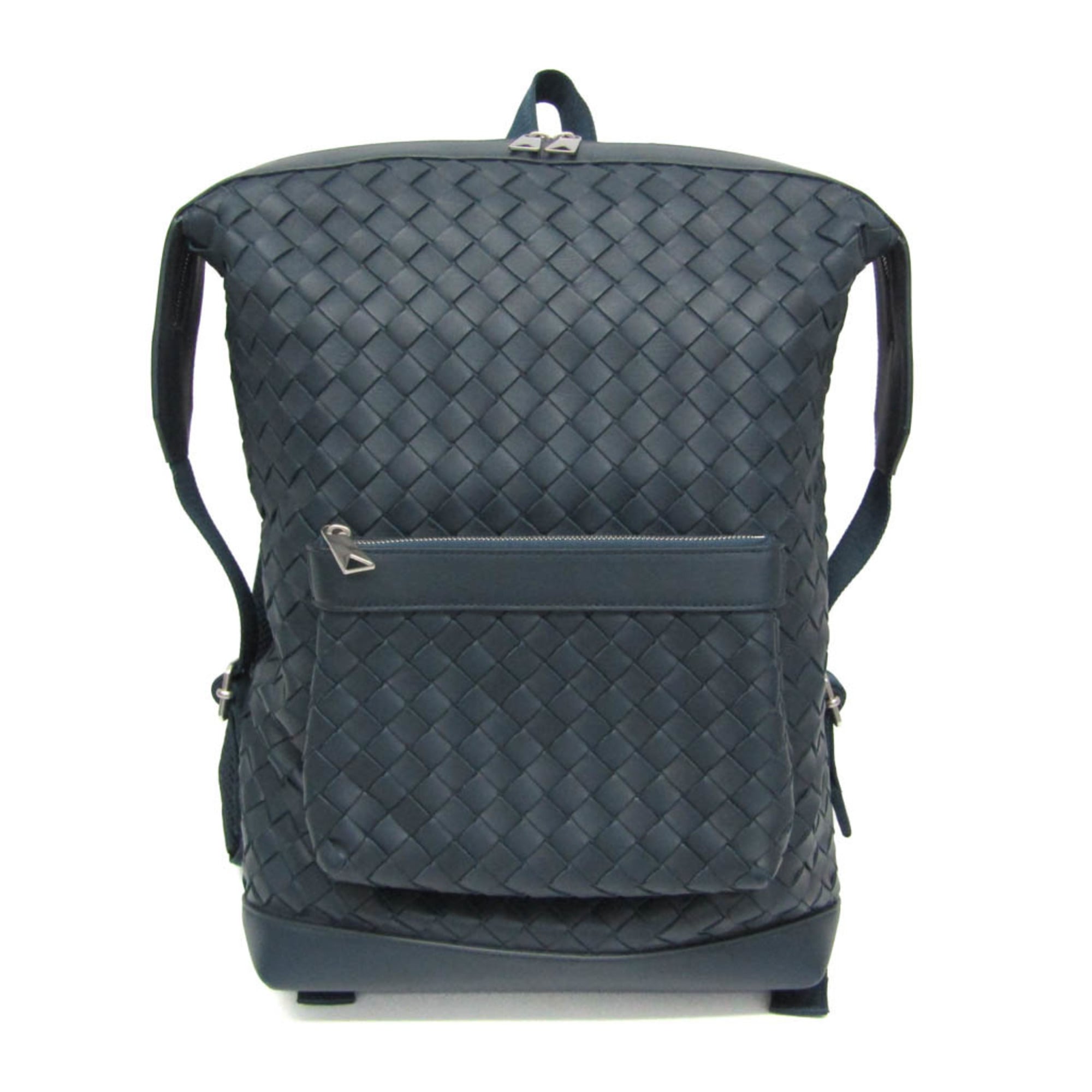 Bottega Veneta Intrecciato · Leather Backpack