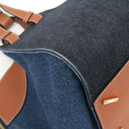 Loewe Hammock Small · Denim & Leather
