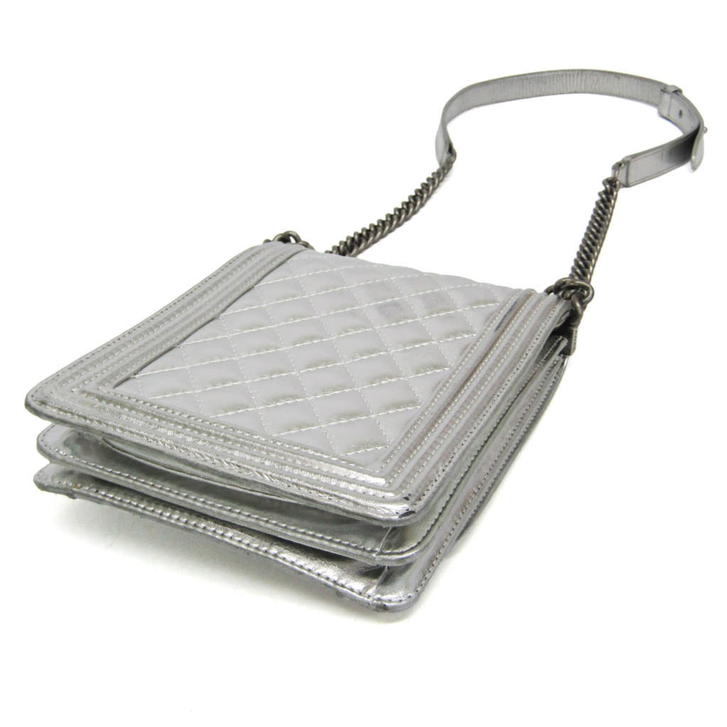 Chanel Boy · Metallic Calfskin