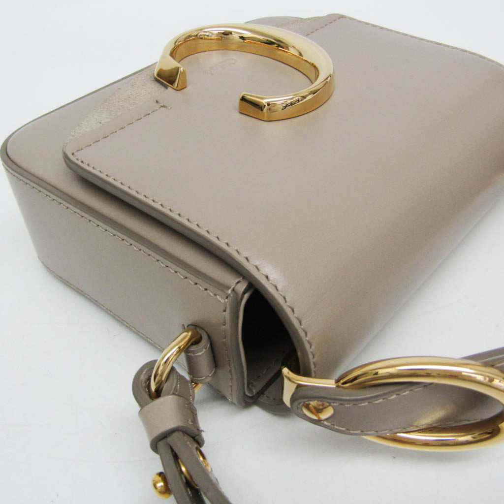 Chloé C Mini · Suede & Leather