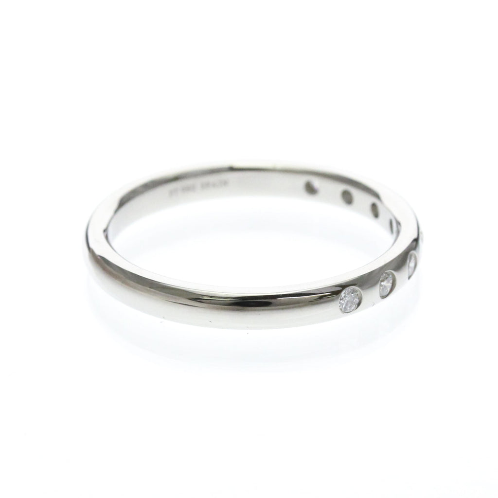 Tiffany Stacking Band · 8 Diamonds · Platinum