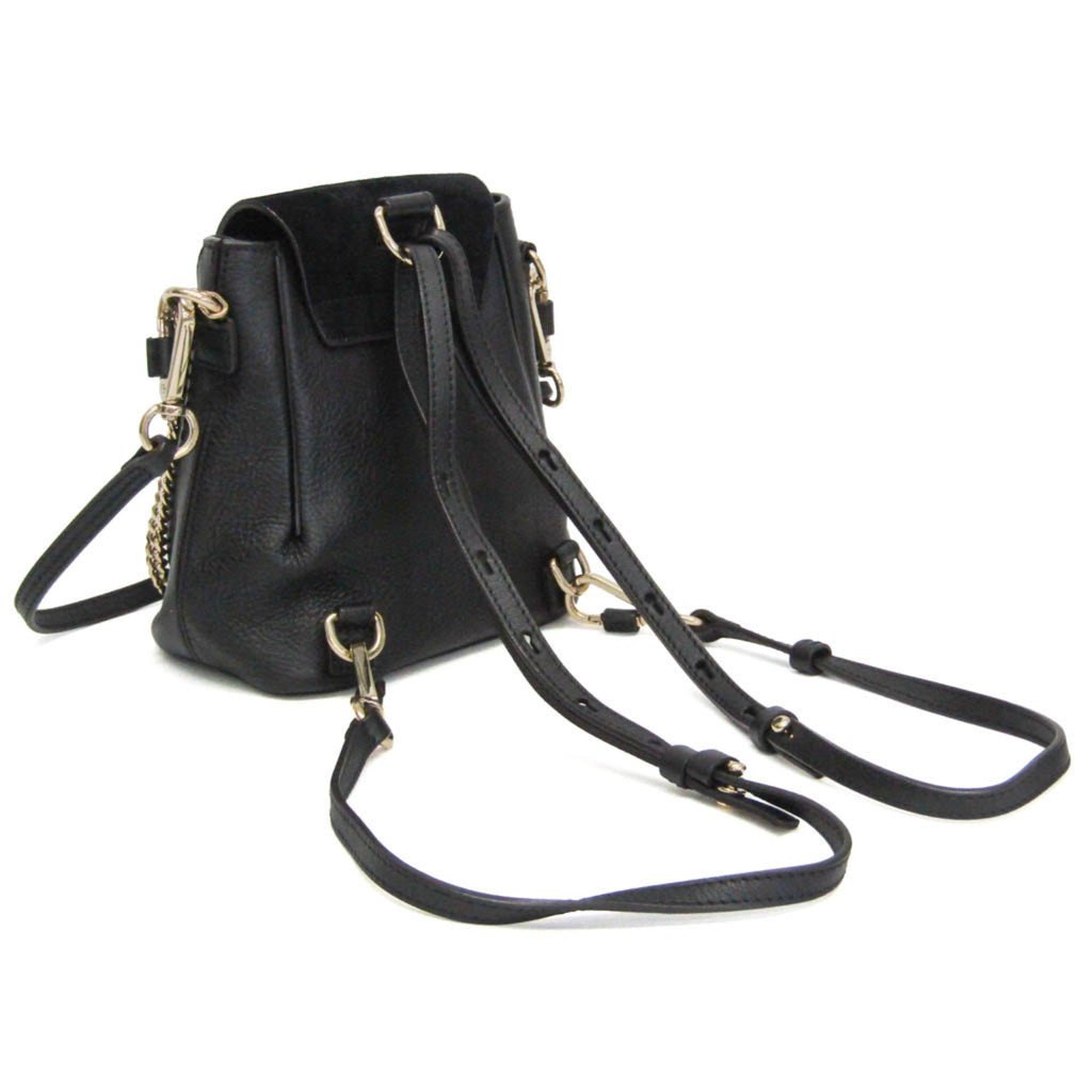 Chloé Faye Mini · Backpack · Leather & Suede