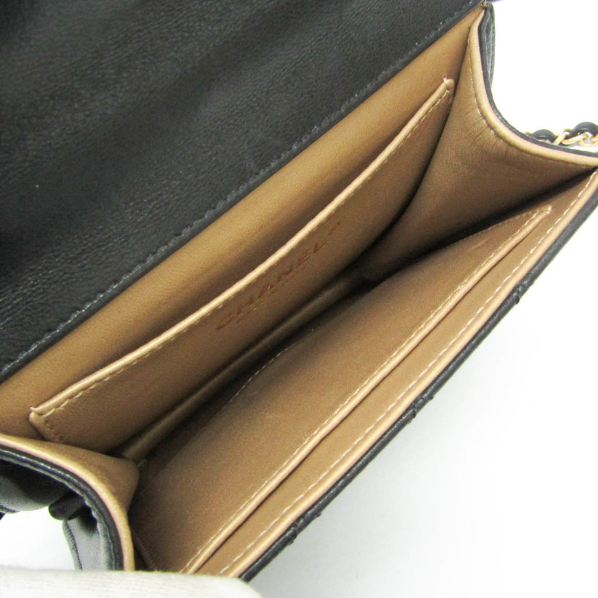 Chanel Matelassé · Lambskin · Pearl Chain