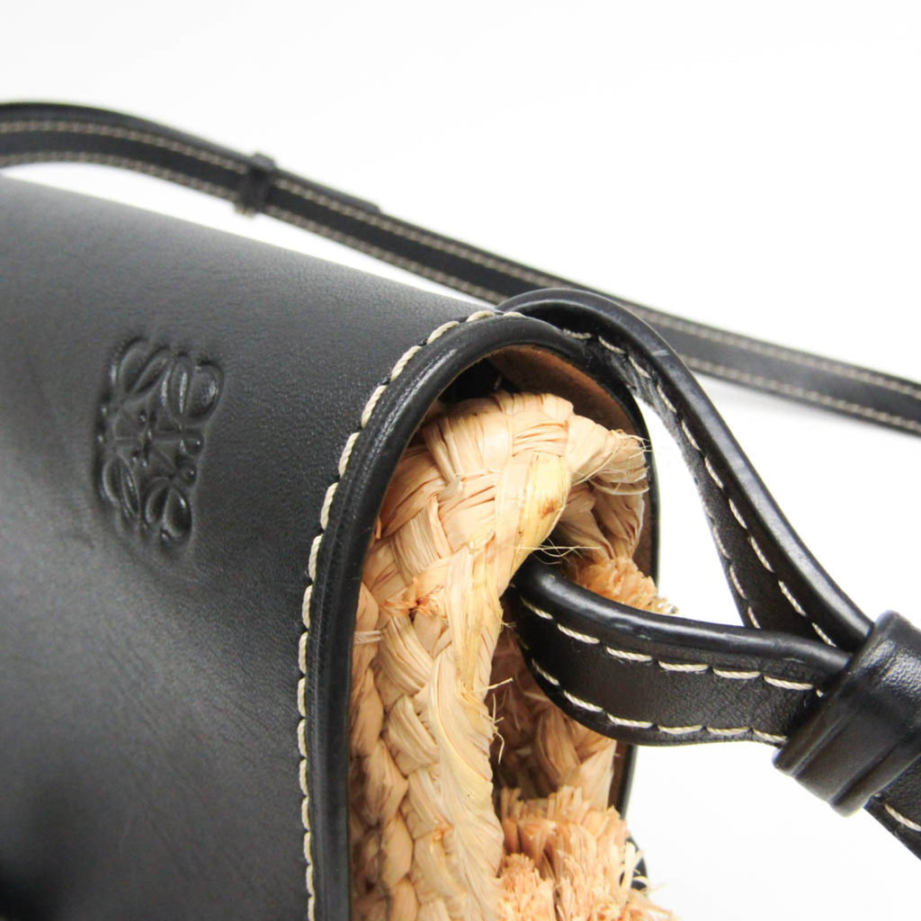 Loewe Gate · Raffia Crossbody
