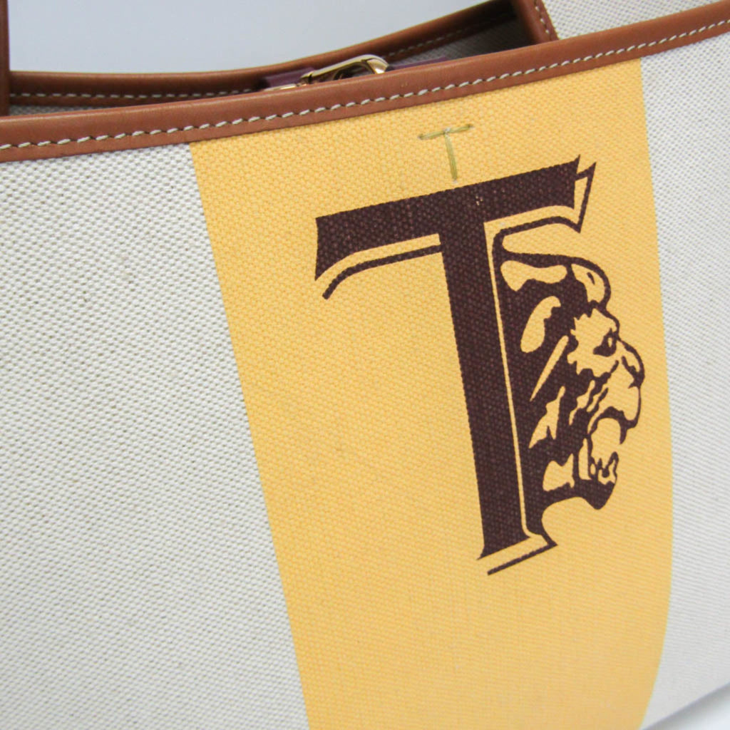 Tod's · Canvas Leather Tote