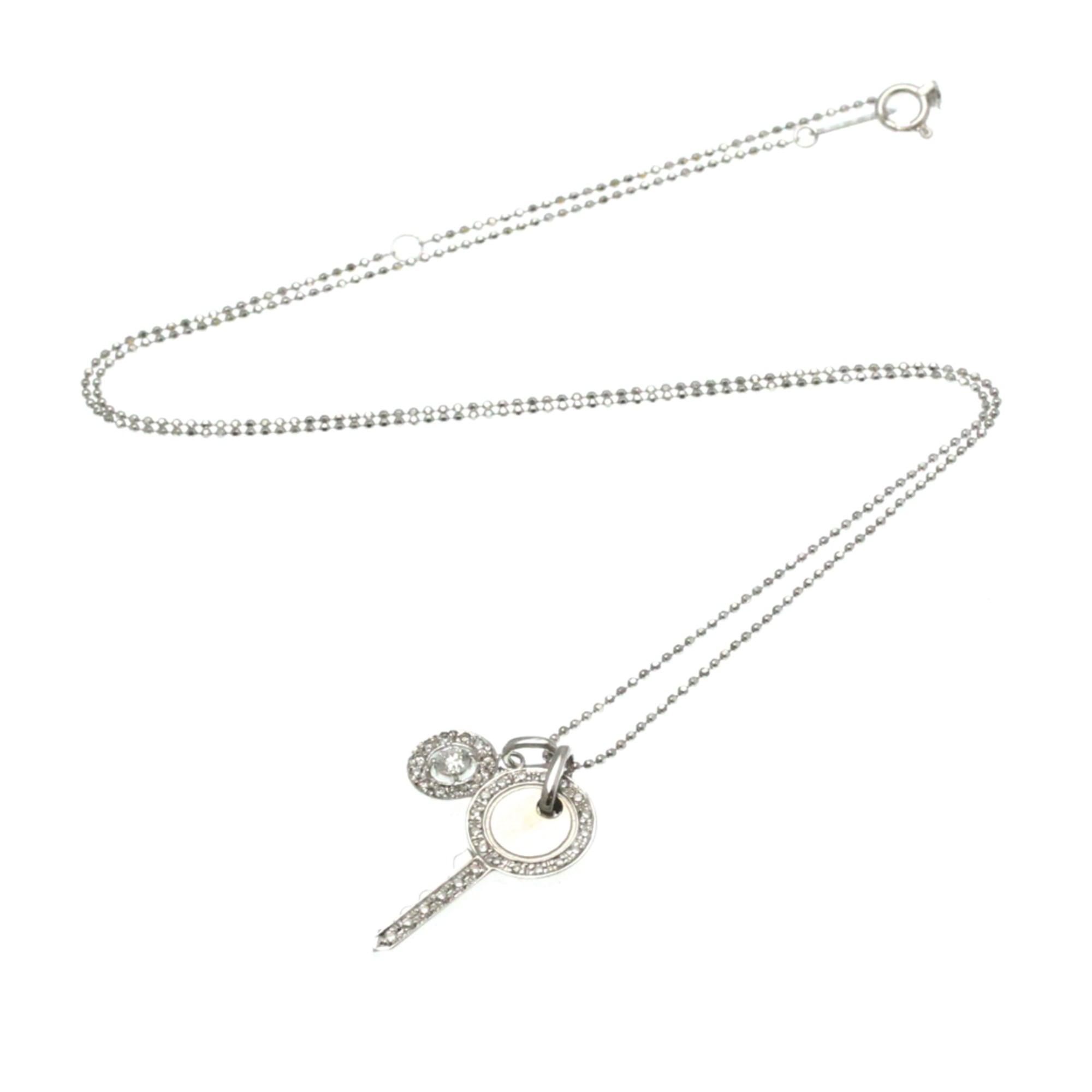 Vendome Aoyama Key · Diamond · 18K White Gold