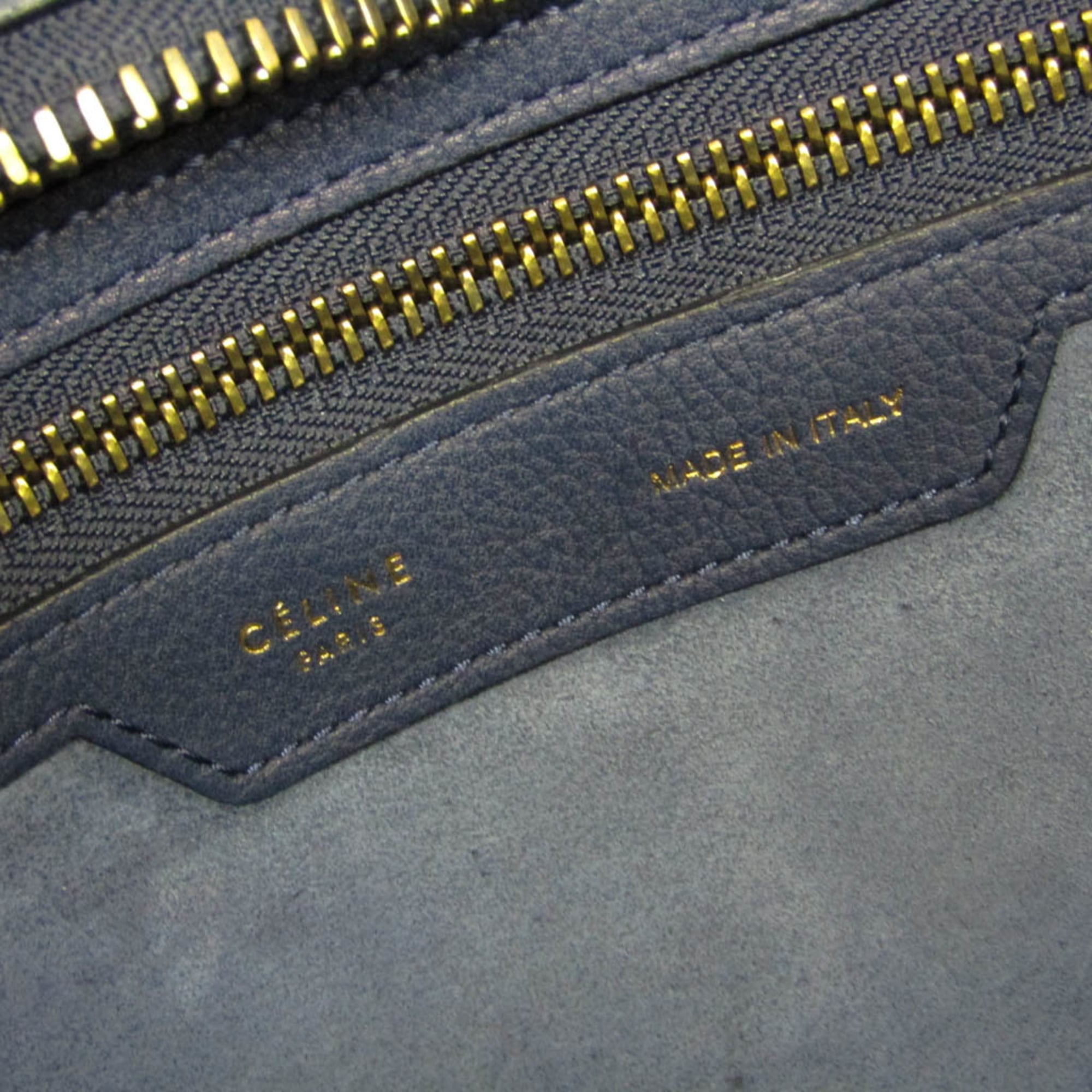 Celine Luggage Micro Shopper · Calfskin