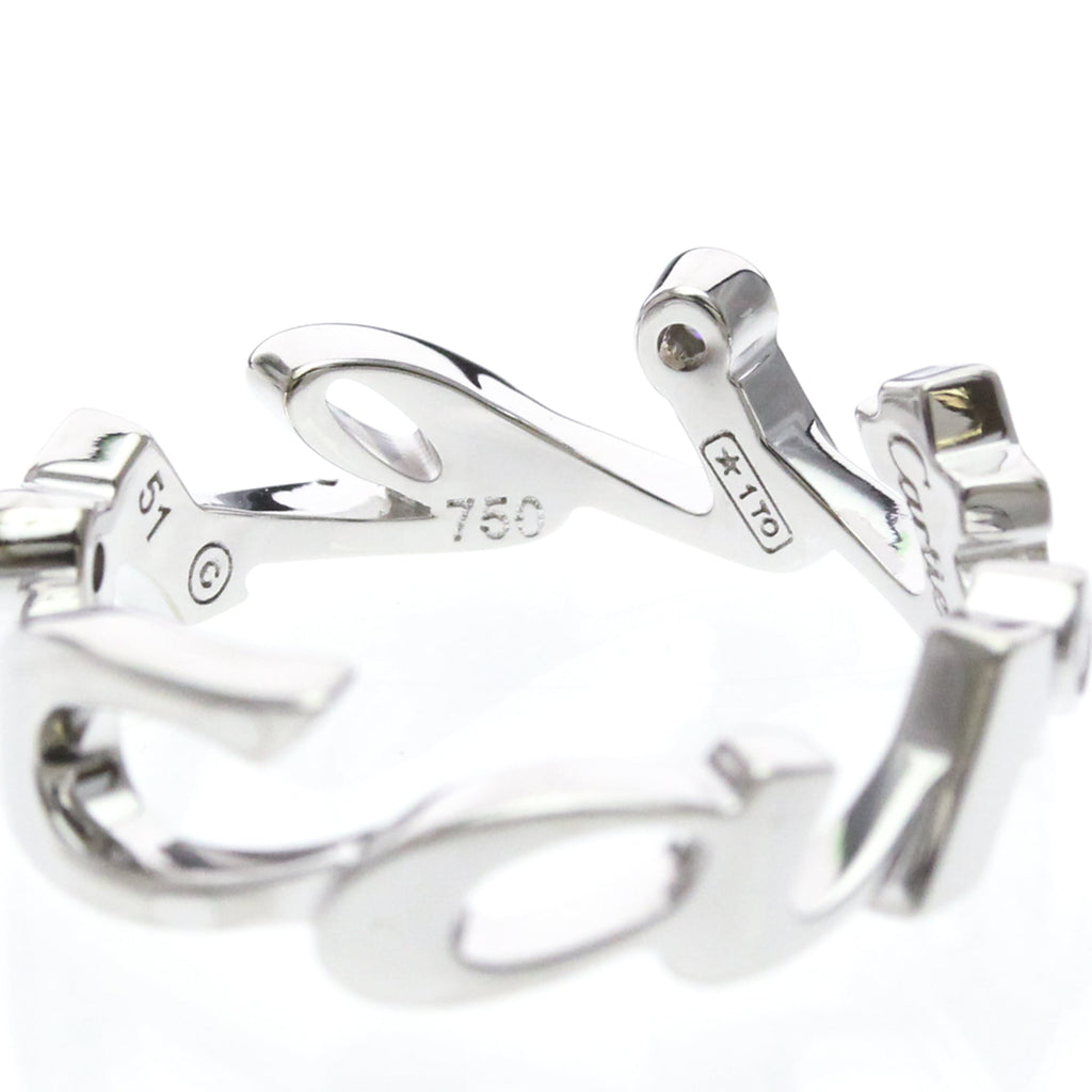 Cartier Signature · Diamond · 18K White Gold