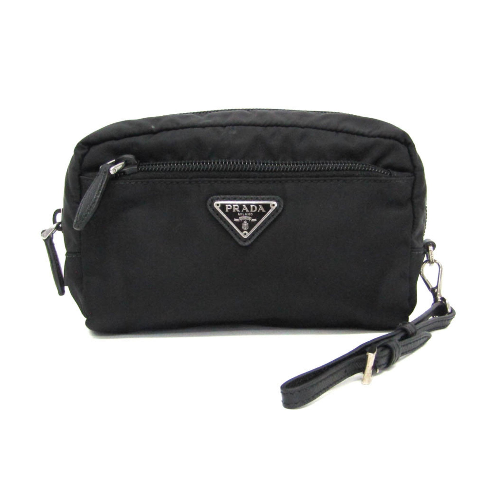 Prada Vela · Leather Pouch