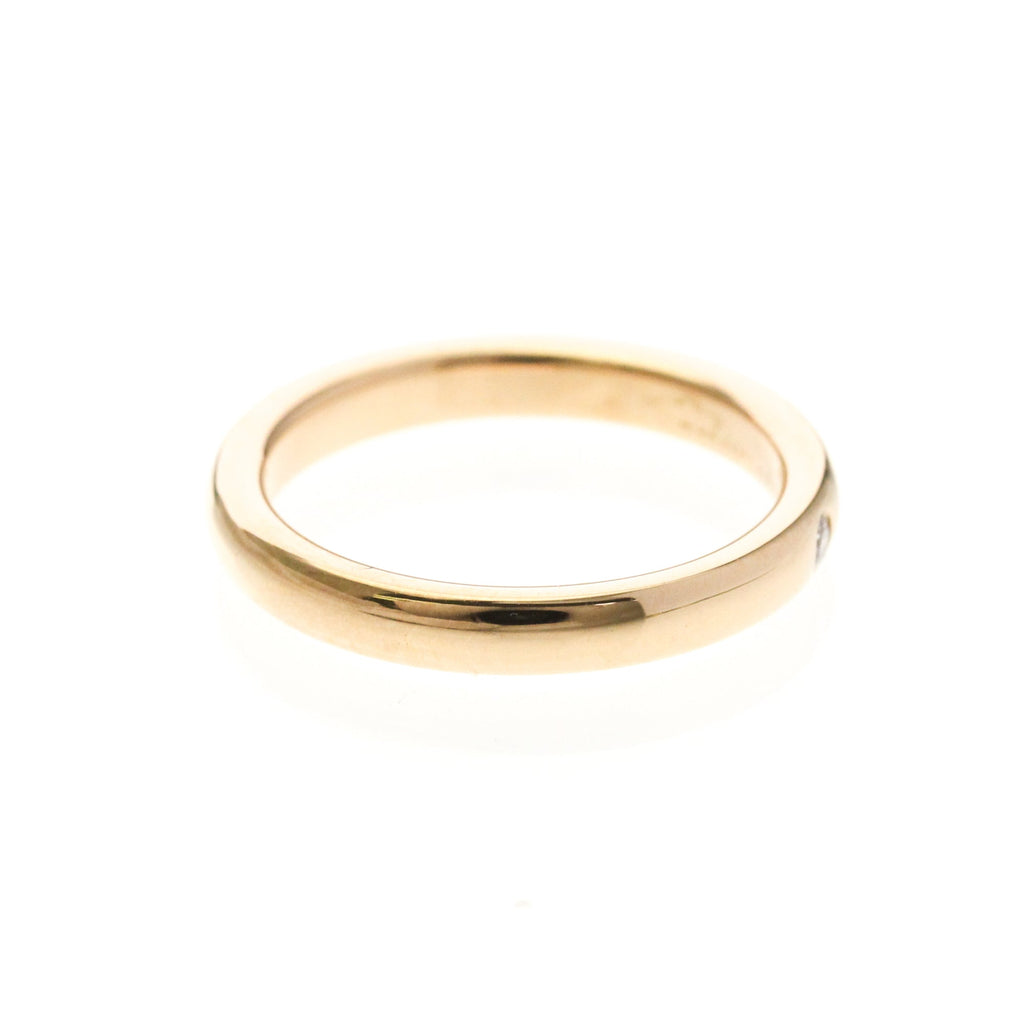 Tiffany Stacking Band · Diamond · Rose Gold