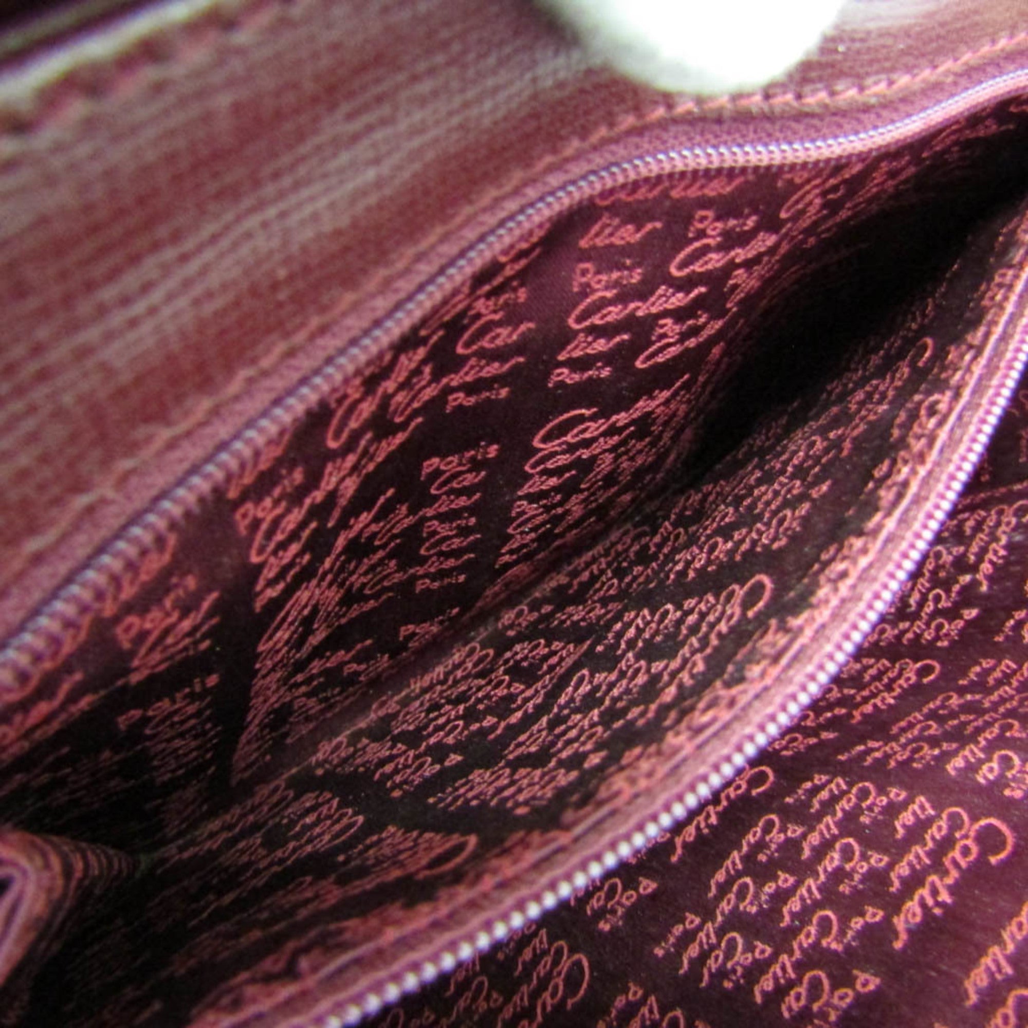 Cartier Must Turnlock · Bordeaux Leather
