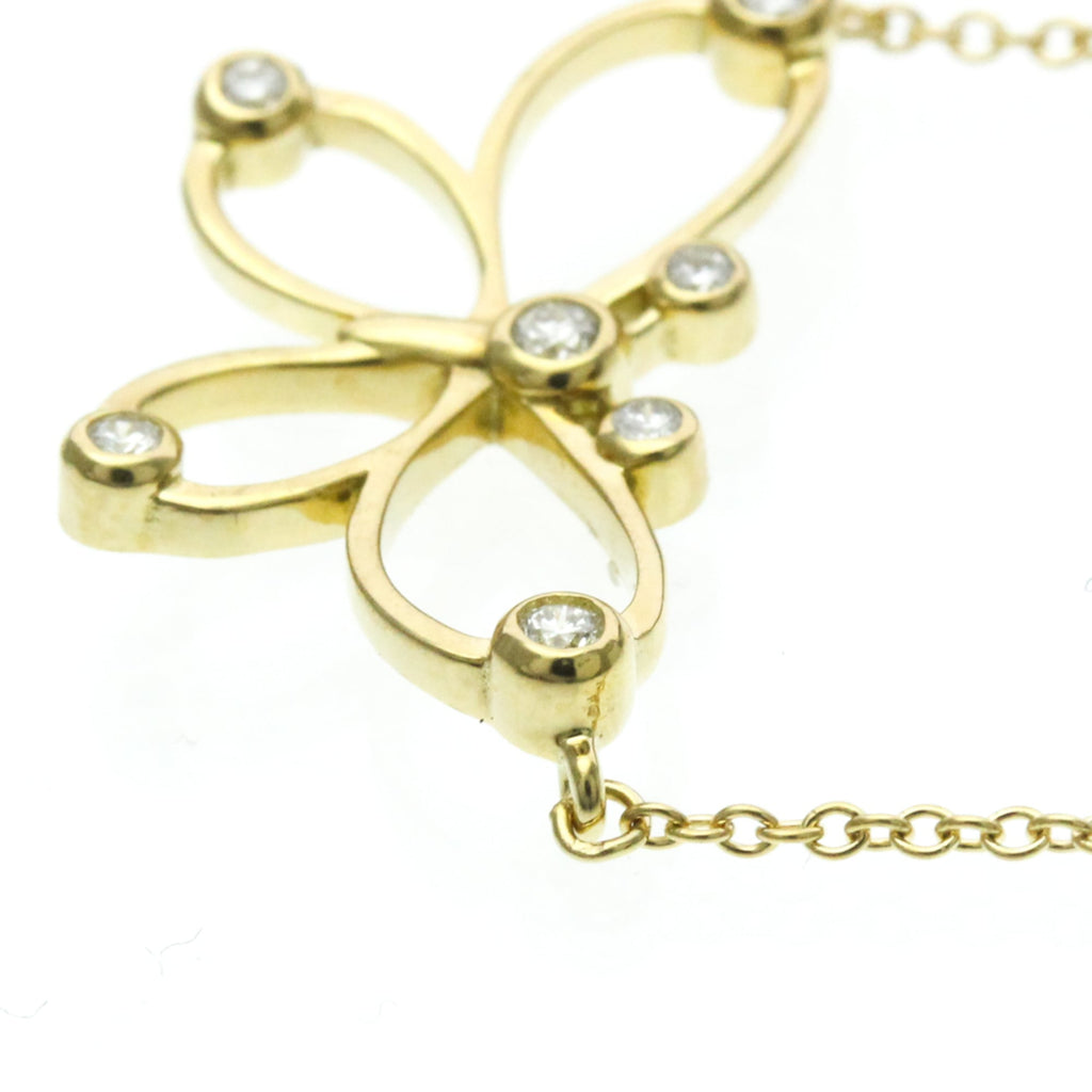 Tiffany Butterfly · Diamond · 18K Yellow Gold