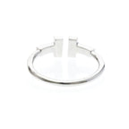 Tiffany T Wire · 18K White Gold · Diamond