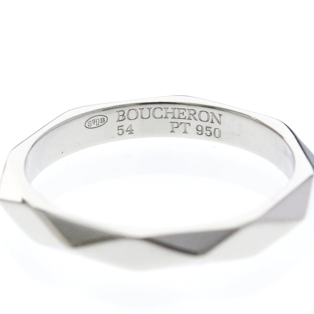 Boucheron Faceted · Platinum