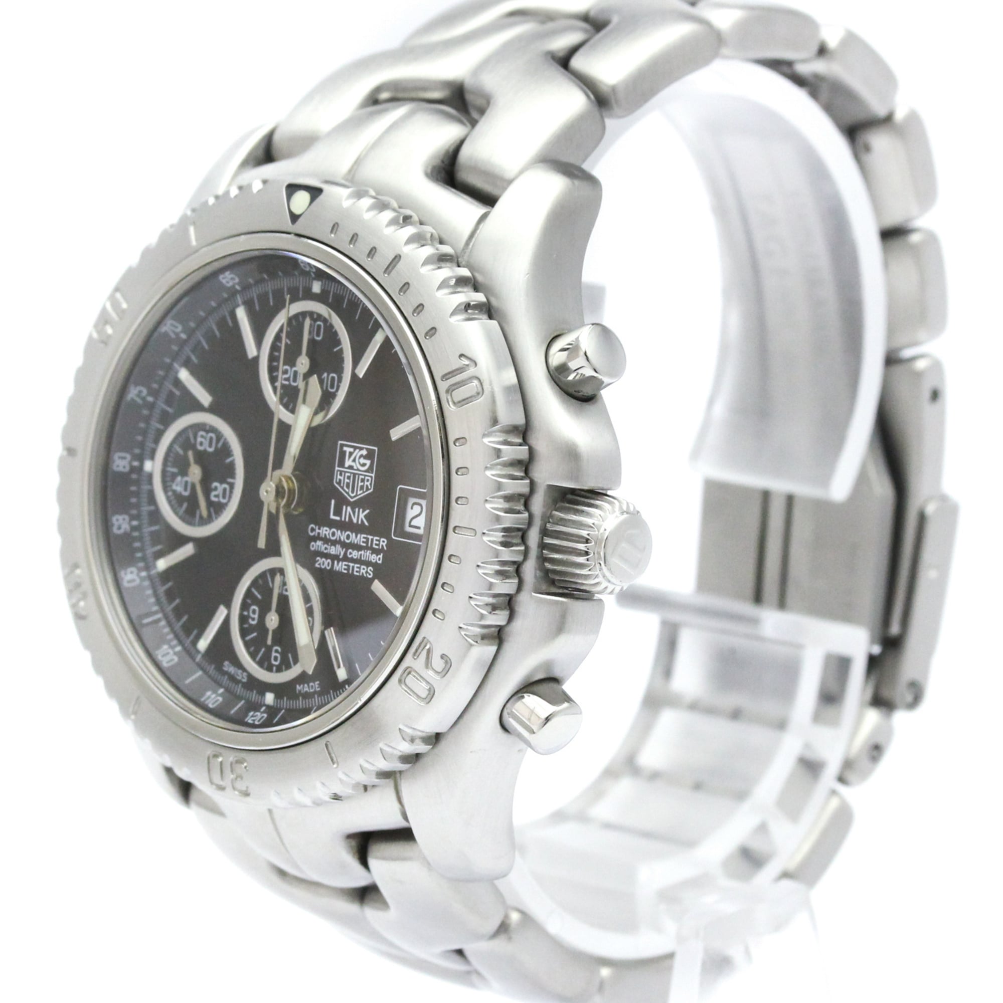 Tag Heuer Link Chronograph · Steel