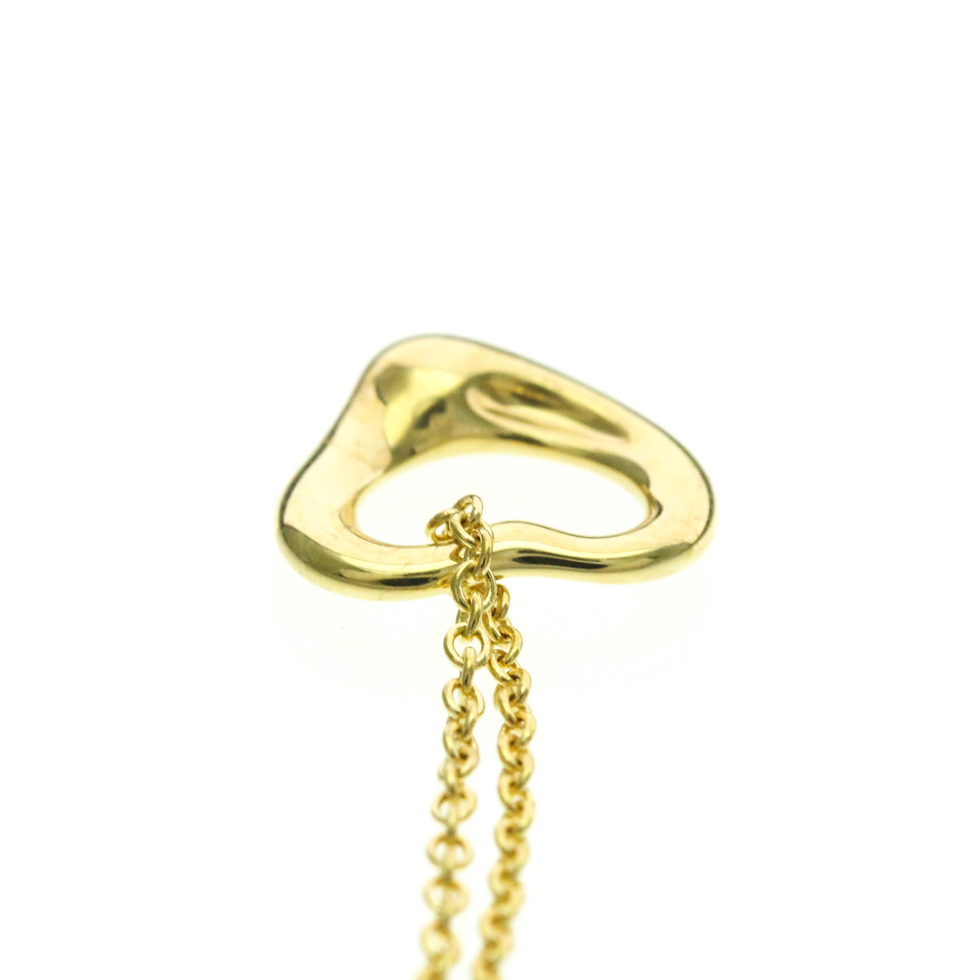 Tiffany Open Heart · 18K Yellow Gold