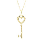 Tiffany Heart Key · 18K Yellow Gold