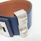 Hermès Collier de Chien · Bleu Saphir