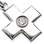Cartier Cross · 18K White Gold · Diamond
