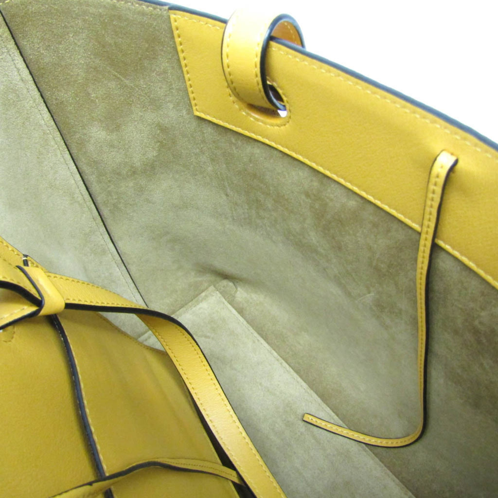Loewe Anagram Tote · Saffron Calfskin