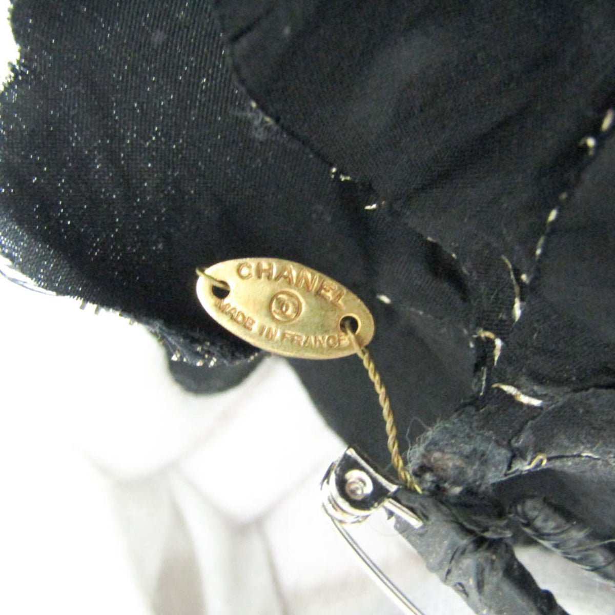 Chanel Camellia · Textile Brooch