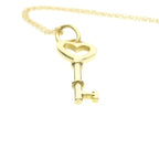 Tiffany Heart Key · 18K Yellow Gold