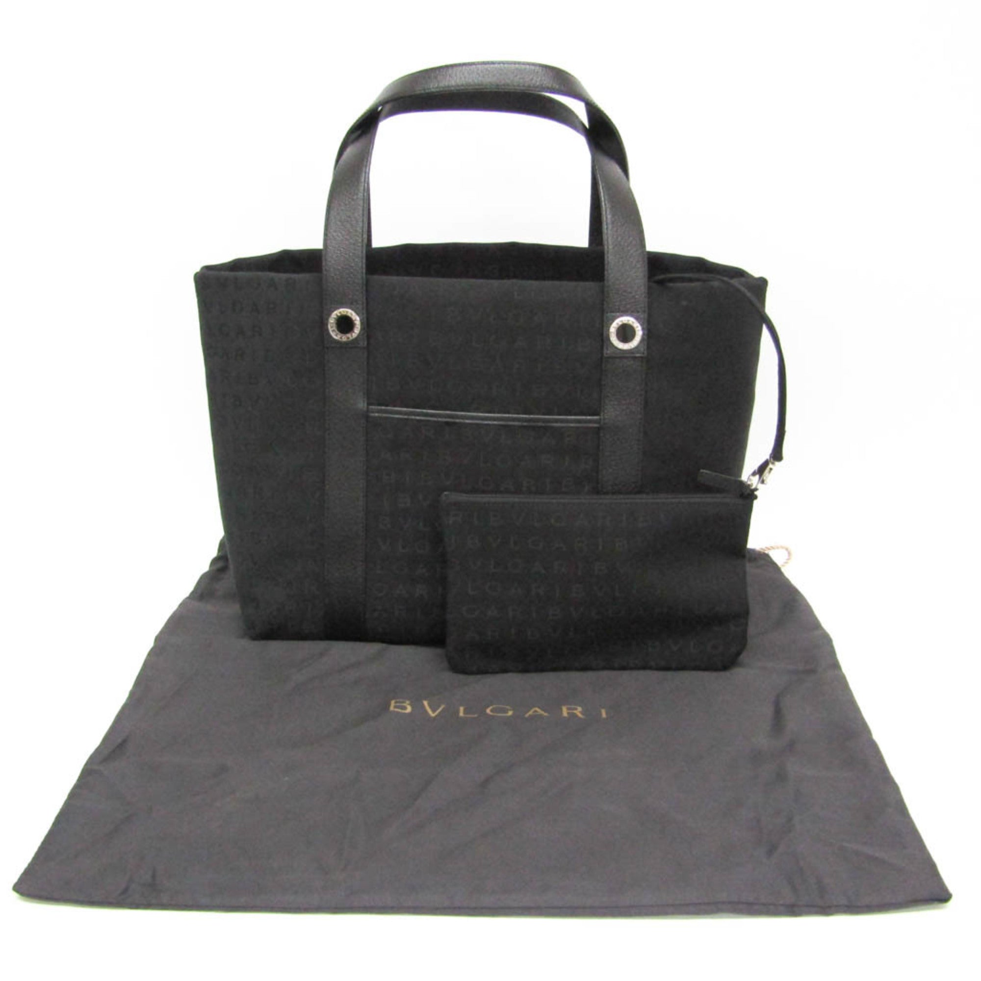Bvlgari Logomania · Canvas & Leather