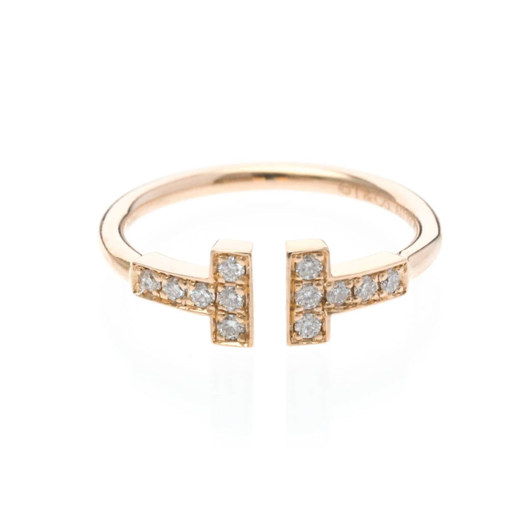 Tiffany T-wire · Diamond · 18K Yellow Gold