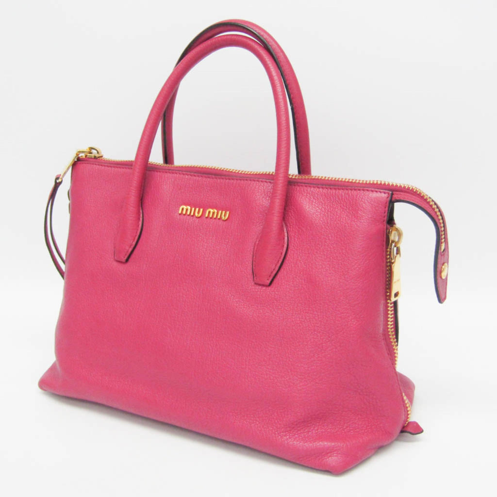 Miu Miu Madras · Leather