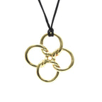 Tiffany Quadrofolio Cord · 18K Yellow Gold