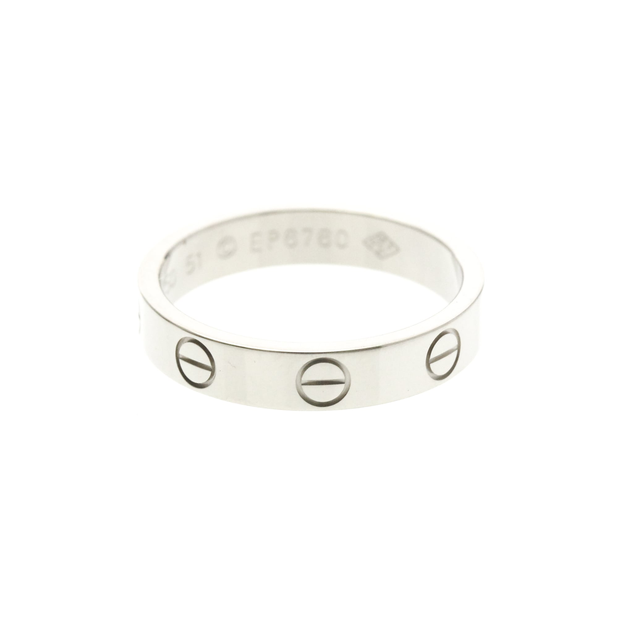 Cartier Mini Love · 18K White Gold