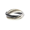 Cartier Trinity · 18K White Gold & Ceramic