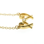 Tiffany Double Loving Heart · 18K Yellow Gold