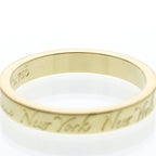 Tiffany Notes Band · 18K Yellow Gold