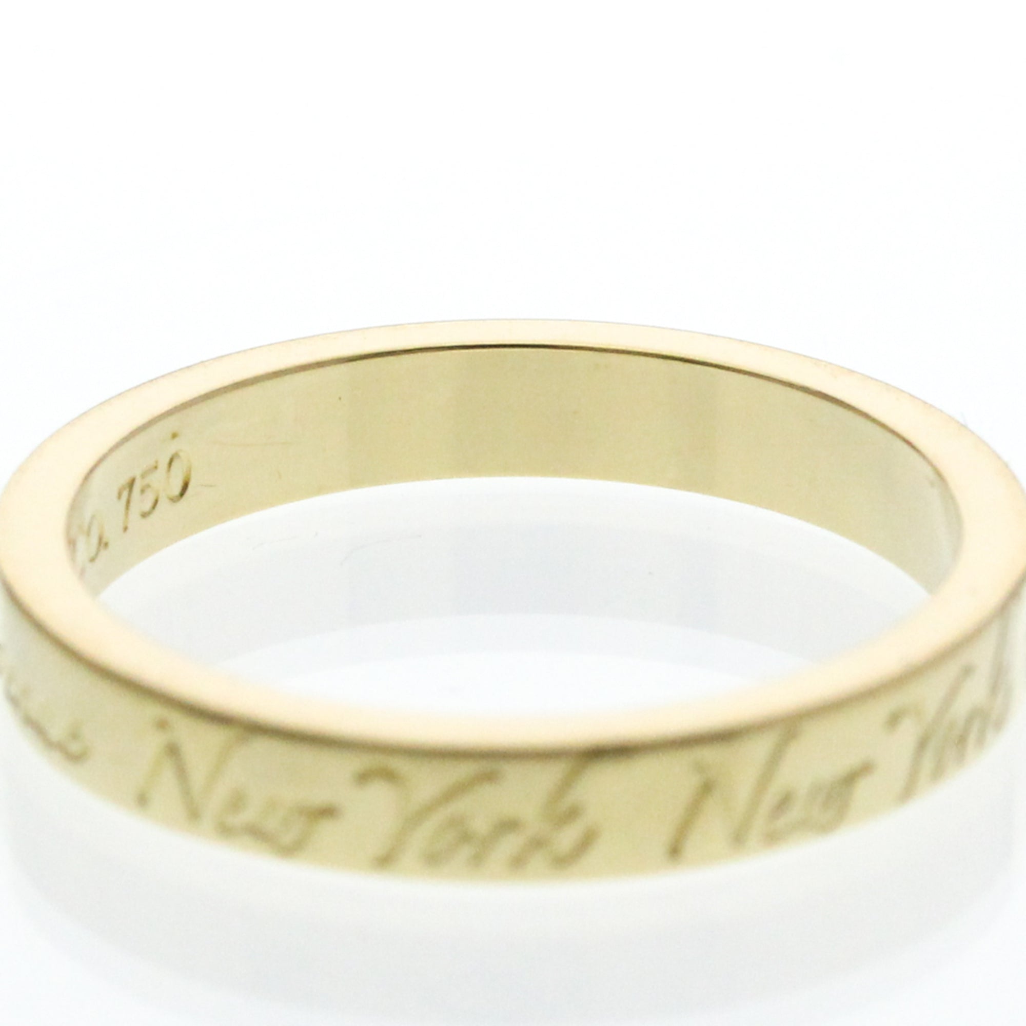Tiffany Notes Band · 18K Yellow Gold