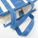 Balenciaga Bazar Shopper XS · Striped Leather