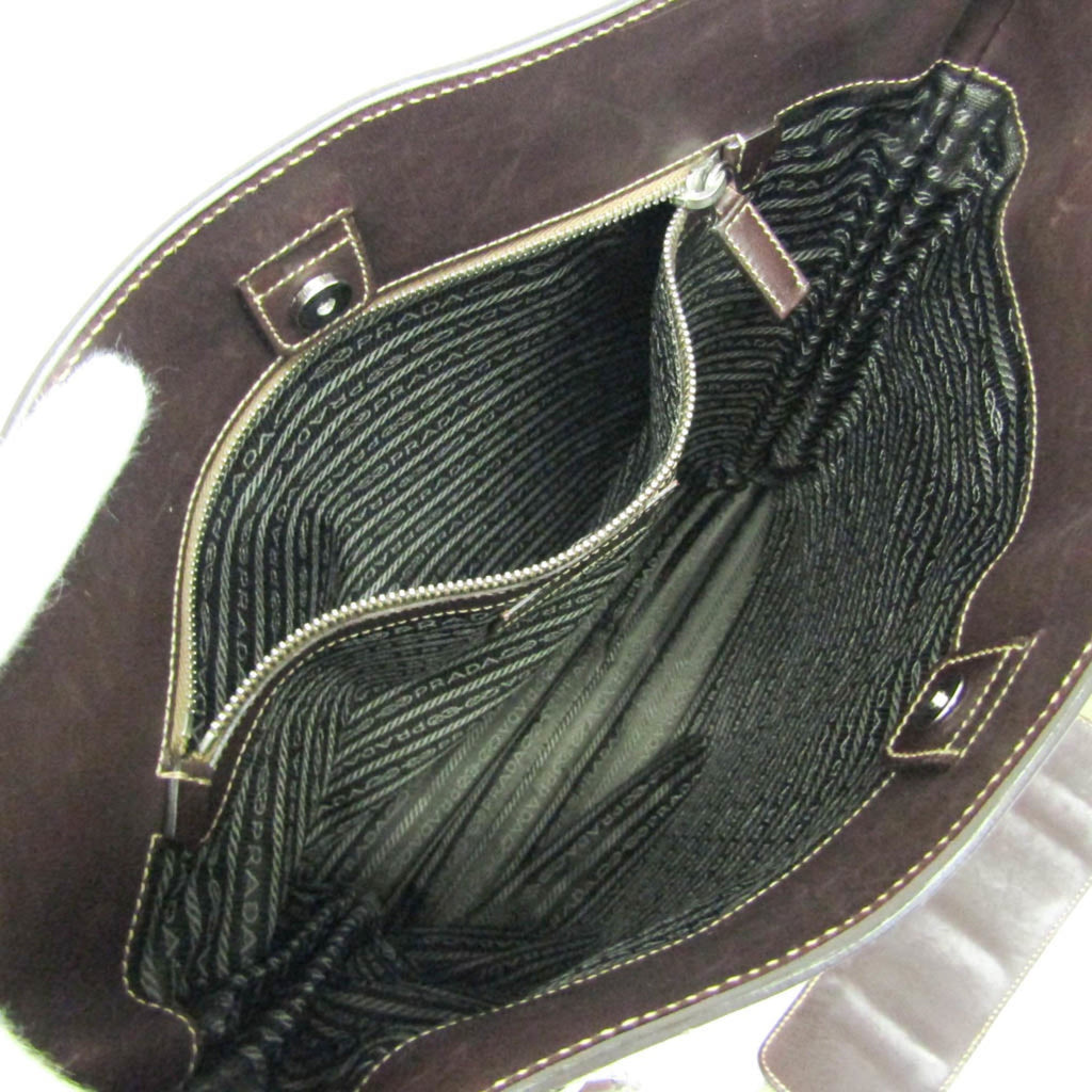 Prada Jacquard Shoulder Bag