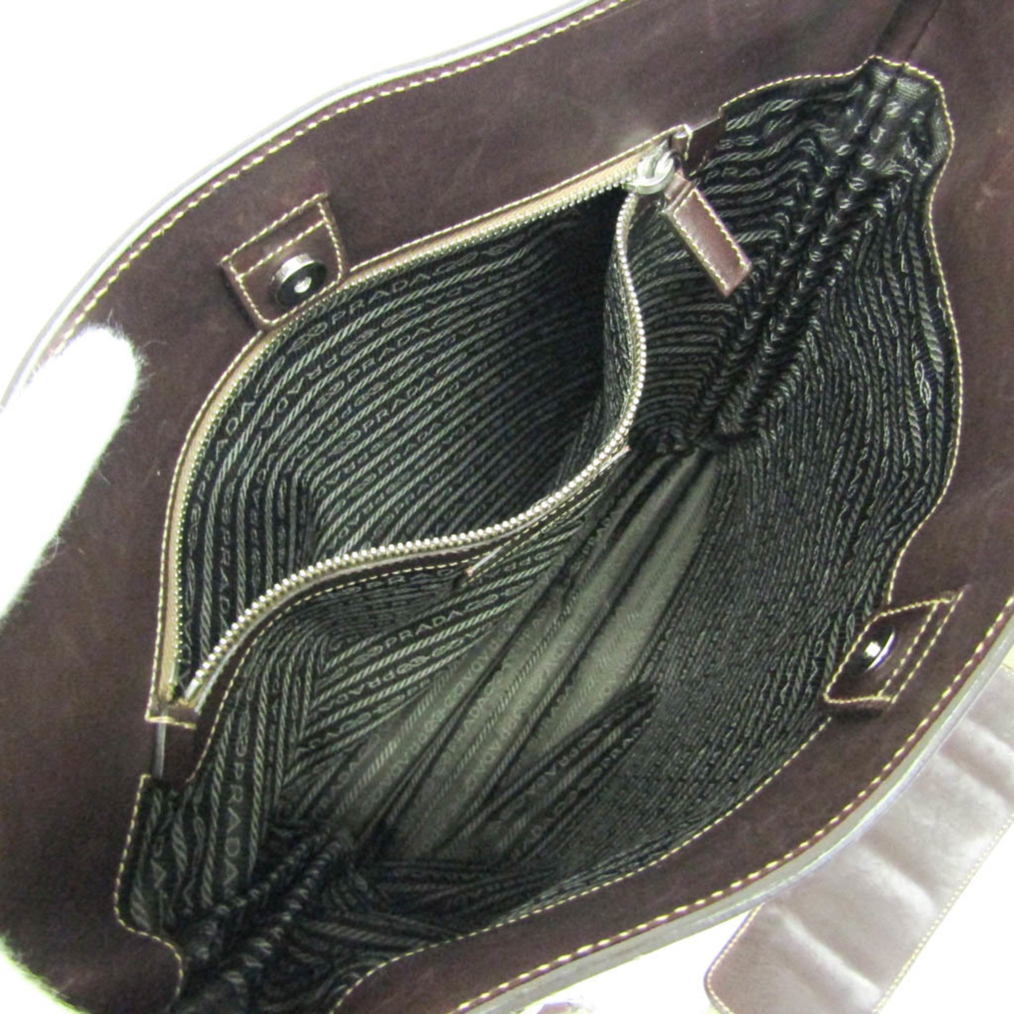 Prada Jacquard Shoulder Bag