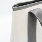Balenciaga Navy Cabas S · Canvas & Leather