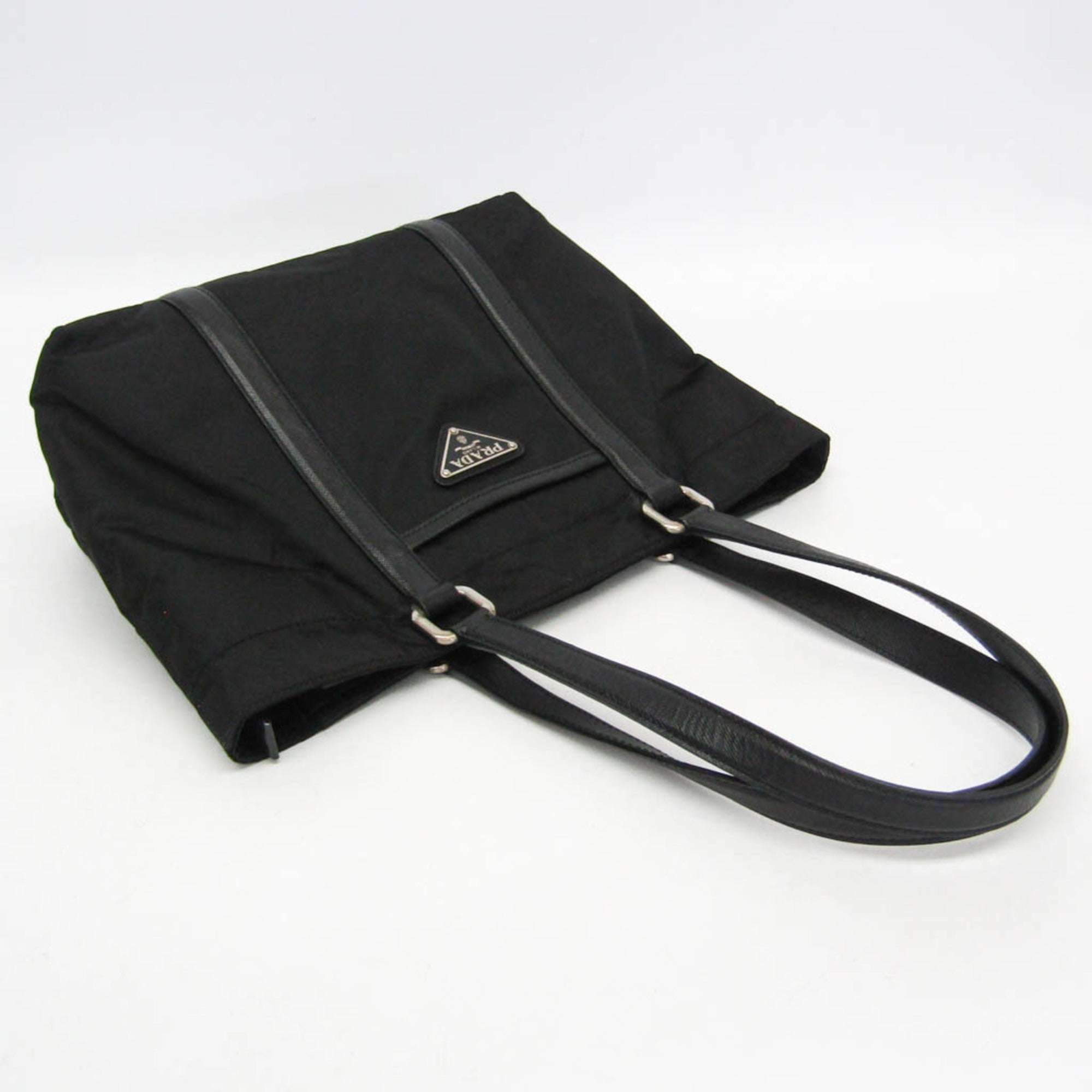 Prada Tessuto Saffiano · Nylon Tote