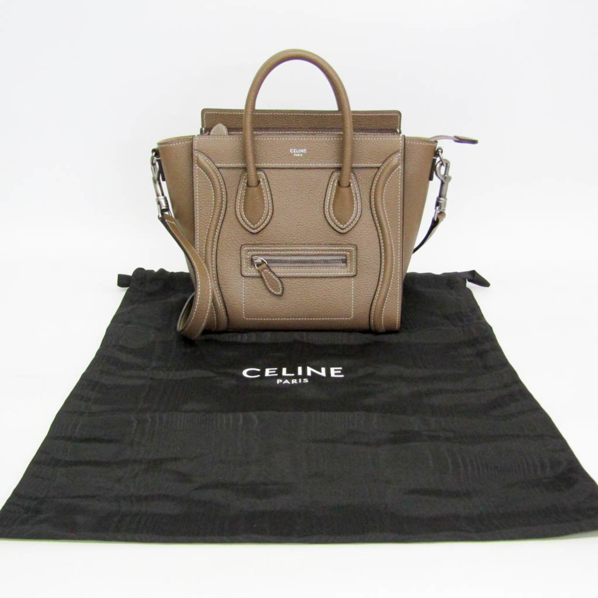 Celine Luggage Nano · Leather