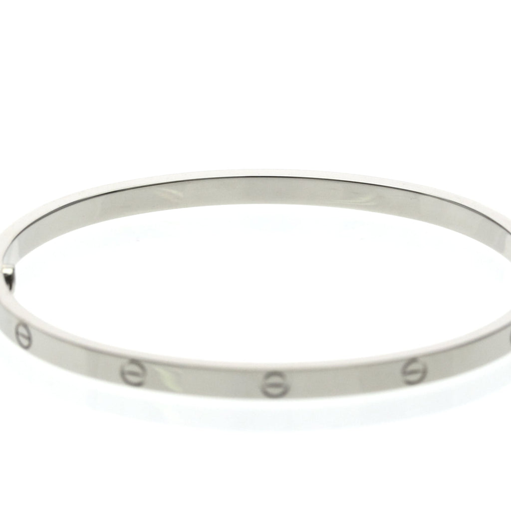Cartier Love Bracelet SM · 18K White Gold