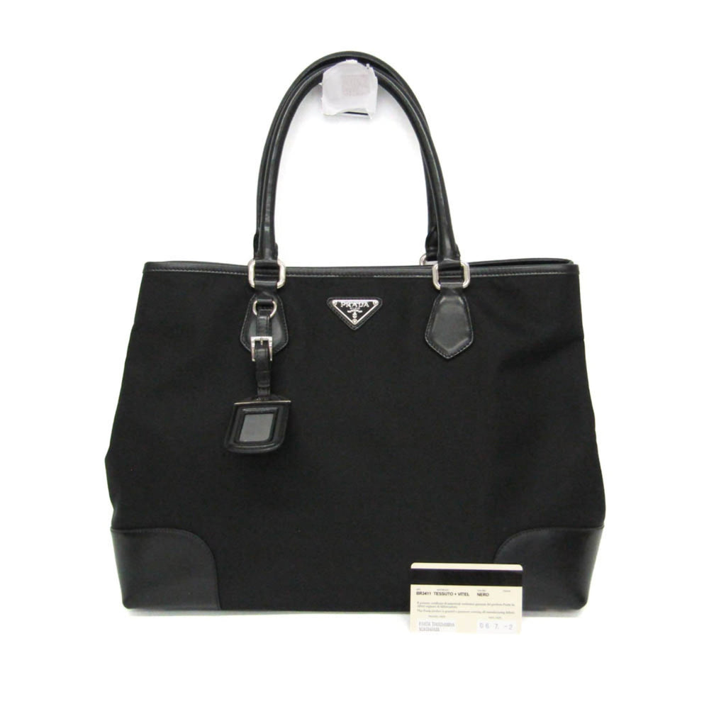 Prada Tessuto · Nylon & Leather Tote