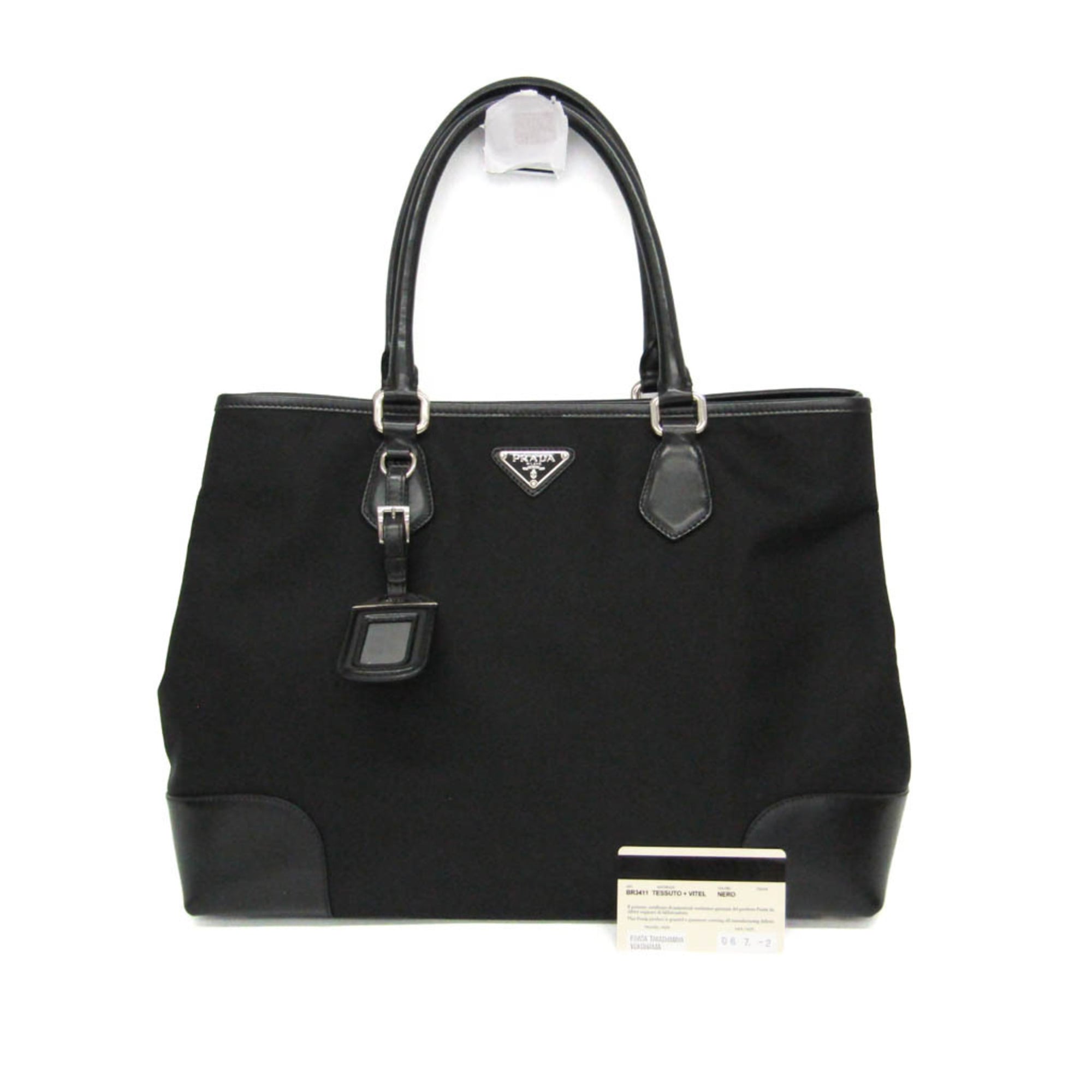 Prada Tessuto · Nylon & Leather Tote